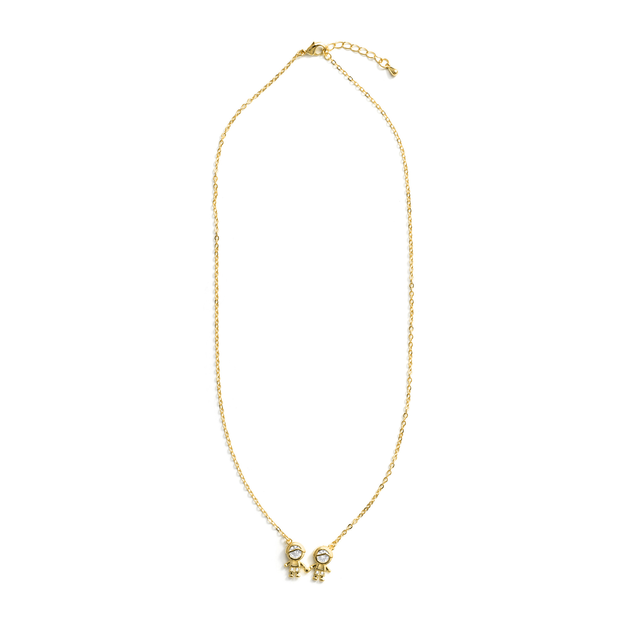 Collar Boys acabado oro amarillo 18k