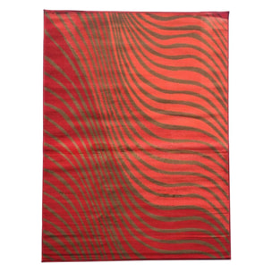 Tapis salon et chambre tissé motif géométrique FEBA