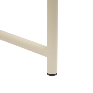 Étagère micro-ondes 1 tiroir Telma 37x55cm beige