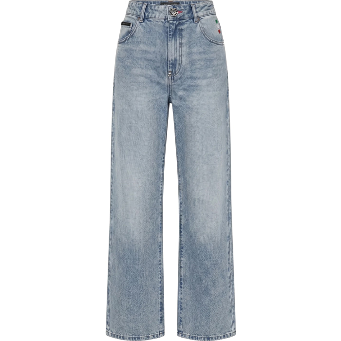PHILIPP PLEIN Jeans dal taglio dritto BASIC