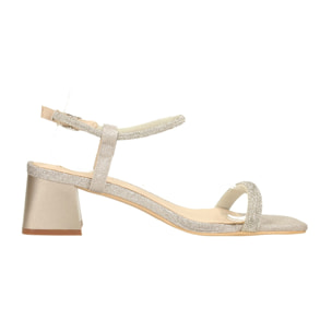 Sandali Donna Tata Italia Argentato