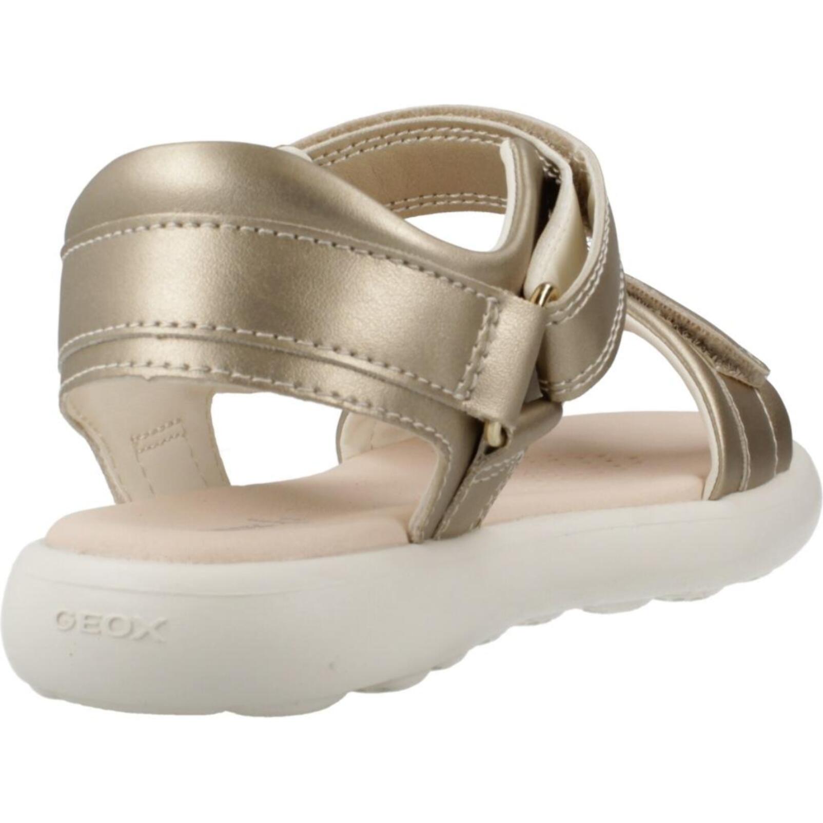 Sandalias Niña de la marca GEOX  modelo J SANDAL PUFFYPOP GI ORO