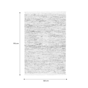 Tapis intérieur avec motif tacheté créme RICHIE