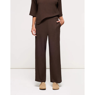 Pantalón Largo Marrón - Ponts