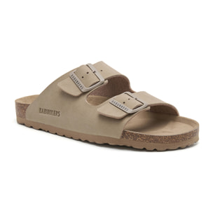 SANDALIA BABUNKERS MARRON