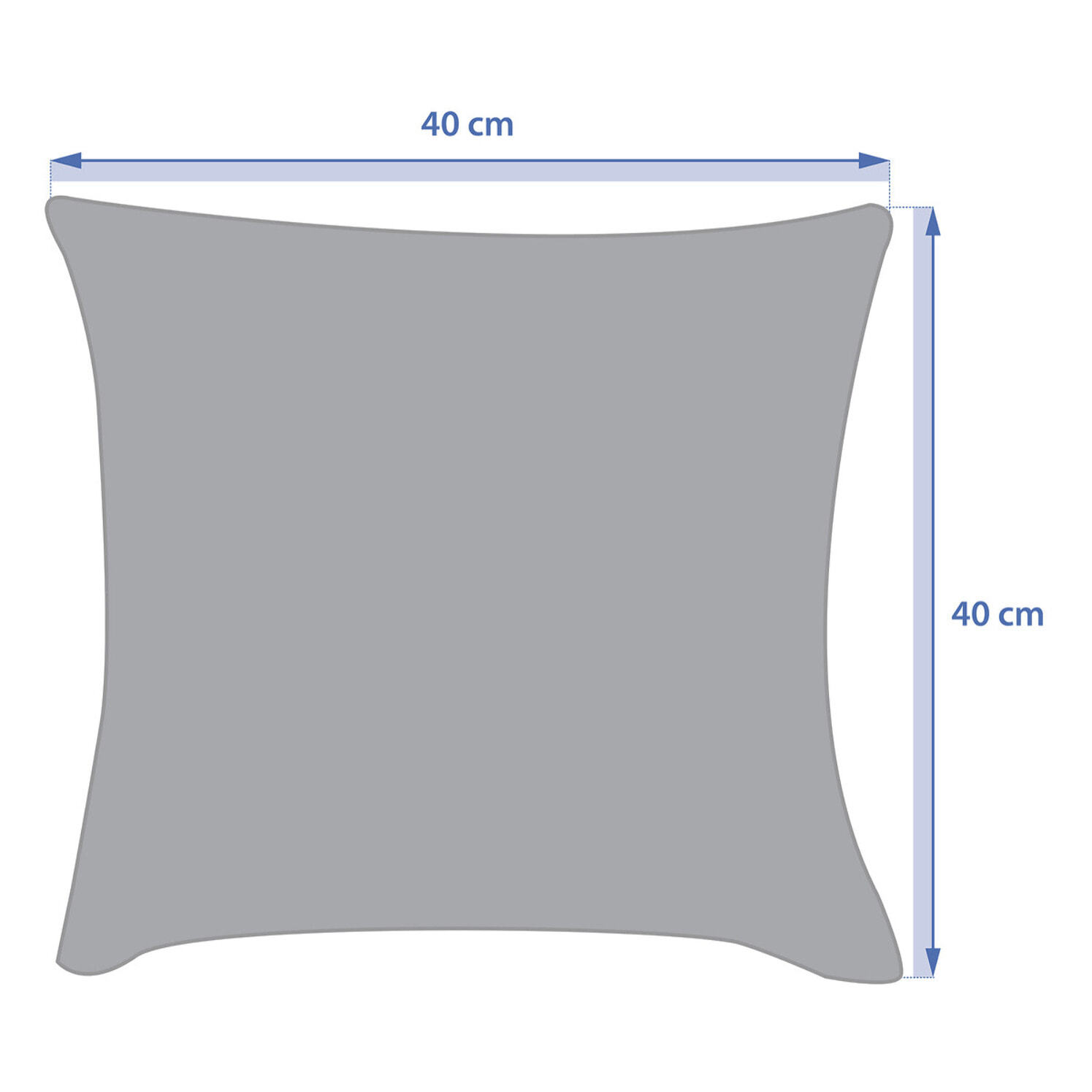 Coussin déco d'extérieur "Maoria" motif tigre 40 x 40cm en polyester