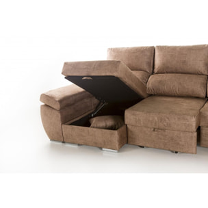 Chaiselongue Reversible Indico Camel Izquierda