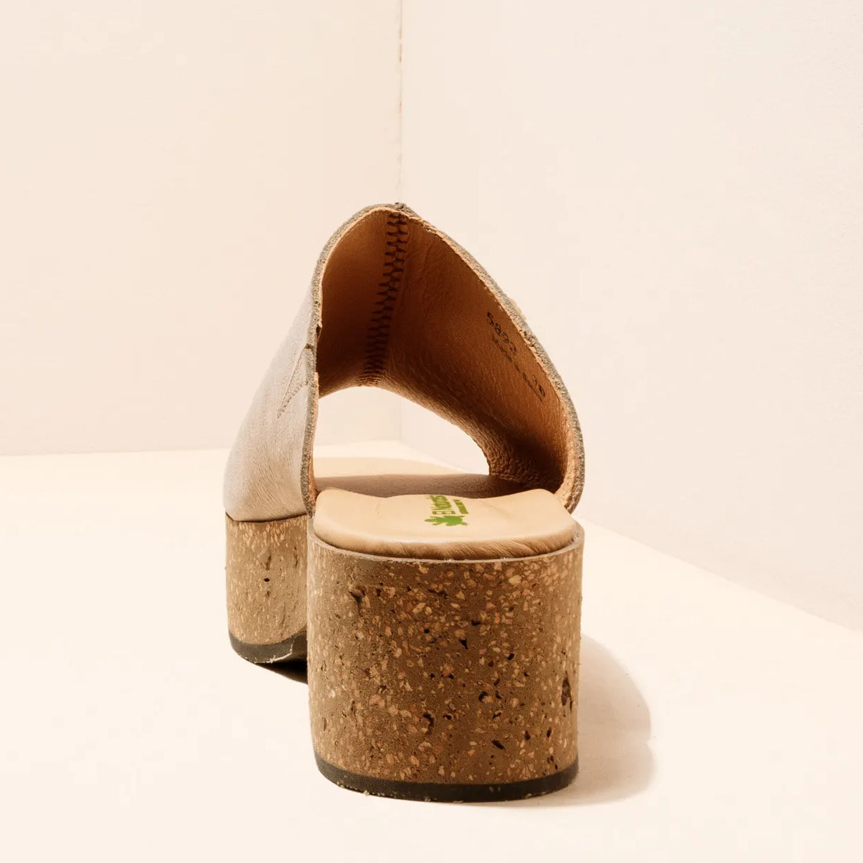 Sandalias con tacón N5892 PLEASANT PIEDRA /ARBEQUINA color Piedra