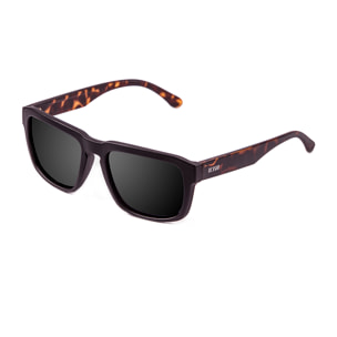 Gafas de sol OCEAN BIDART - Frente mate con patillas en negro mate y / Ahumada