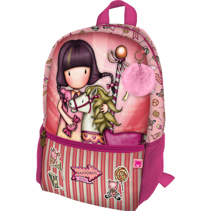 Mini mochila gorjuss™ fairground "carousel"