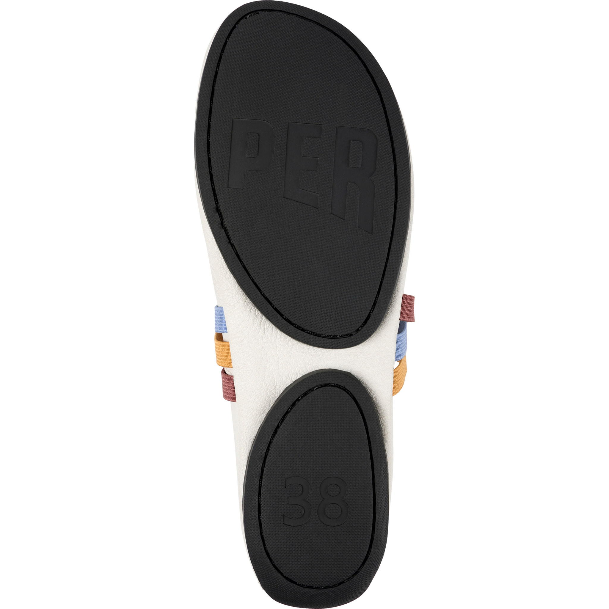 Bailarinas - CAMPER Right Nina Twins - Blanco - Cuero liso