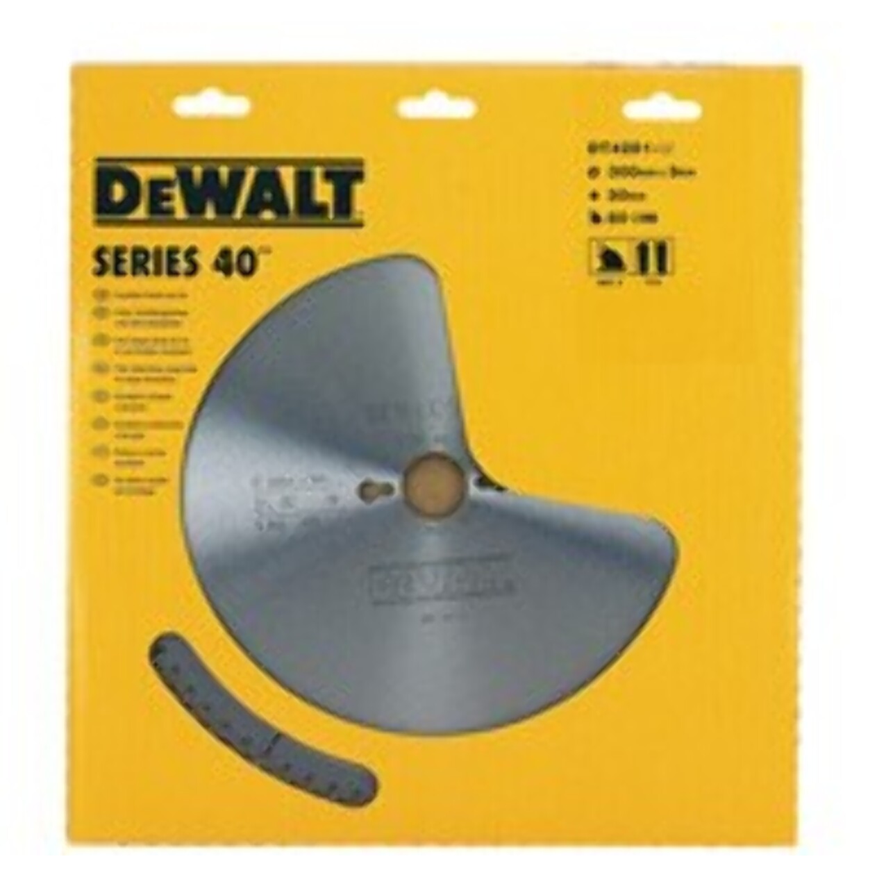 Lame de scie circulaire DEWALT Serie 40 - Ø305mm alésage 30mm - 96 Dents - DT4290