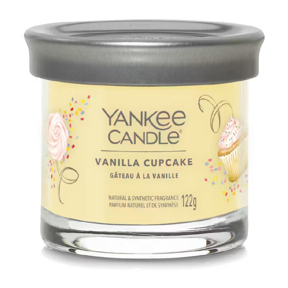Candela piccola signature Vanilla cupcake Yankee Candle