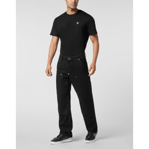 PHILIPP PLEIN Denim Trousers Loose Fit