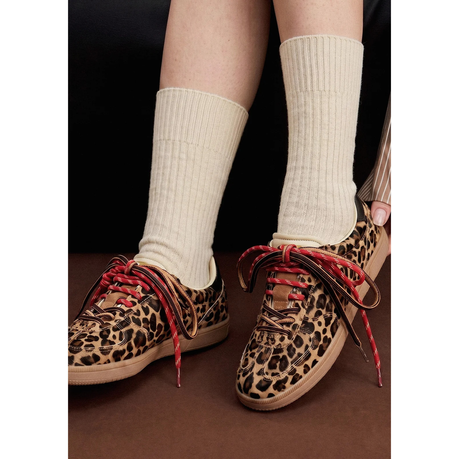 Zapatillas de Mujer Rebel Lab Leo con Estampado de Leopardo D.Franklin