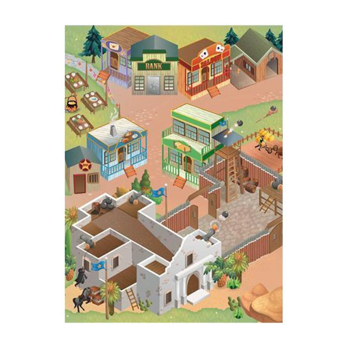 Tapis enfant sans velours village