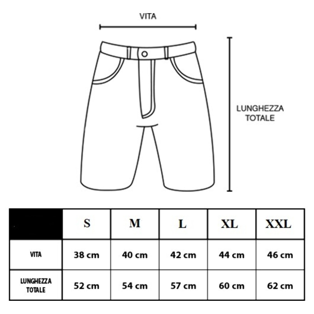 Pantaloncino Corto Uomo NAPOLI Cotone Prod. Ufficiale