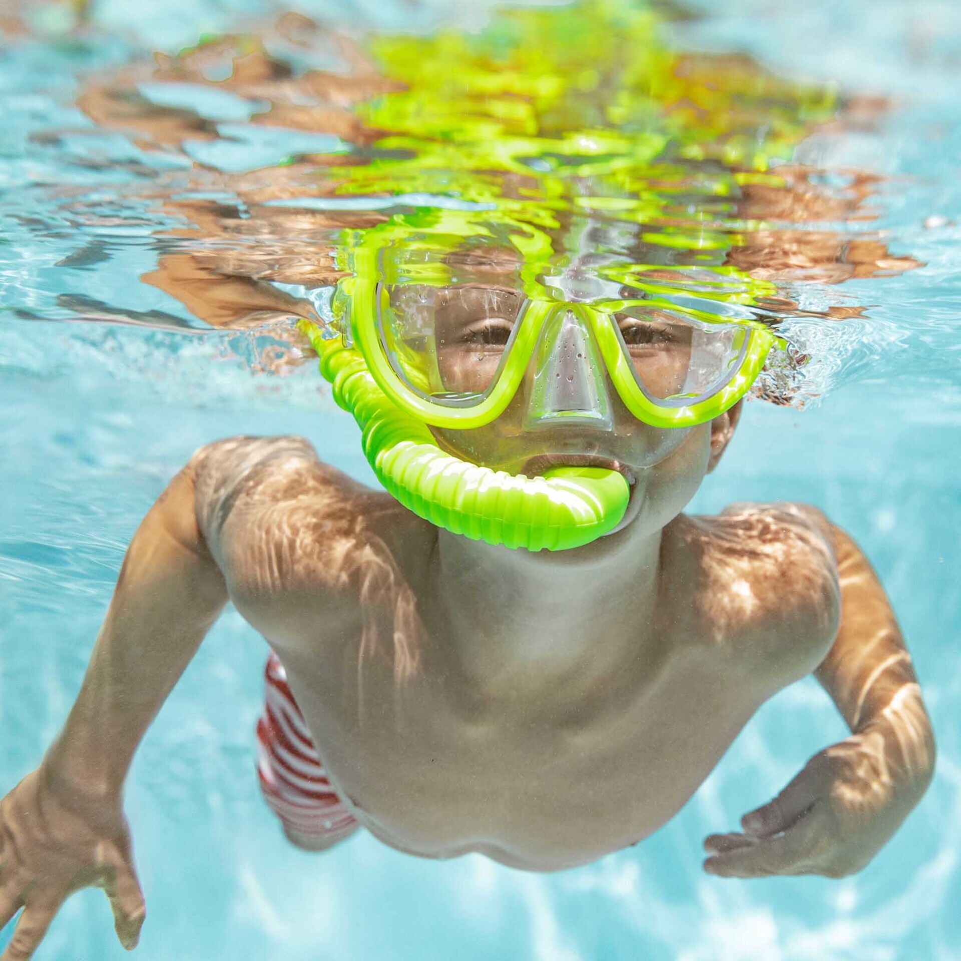 Intex Set Maschera e Boccaglio Adventurer, Colori Assortiti