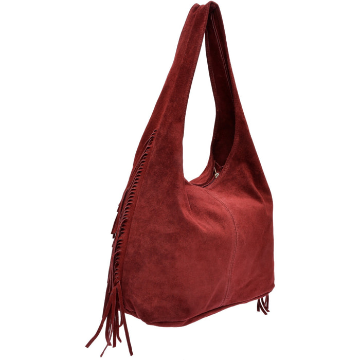 Borsa a tracolla Isabella Rhea Bordeaux