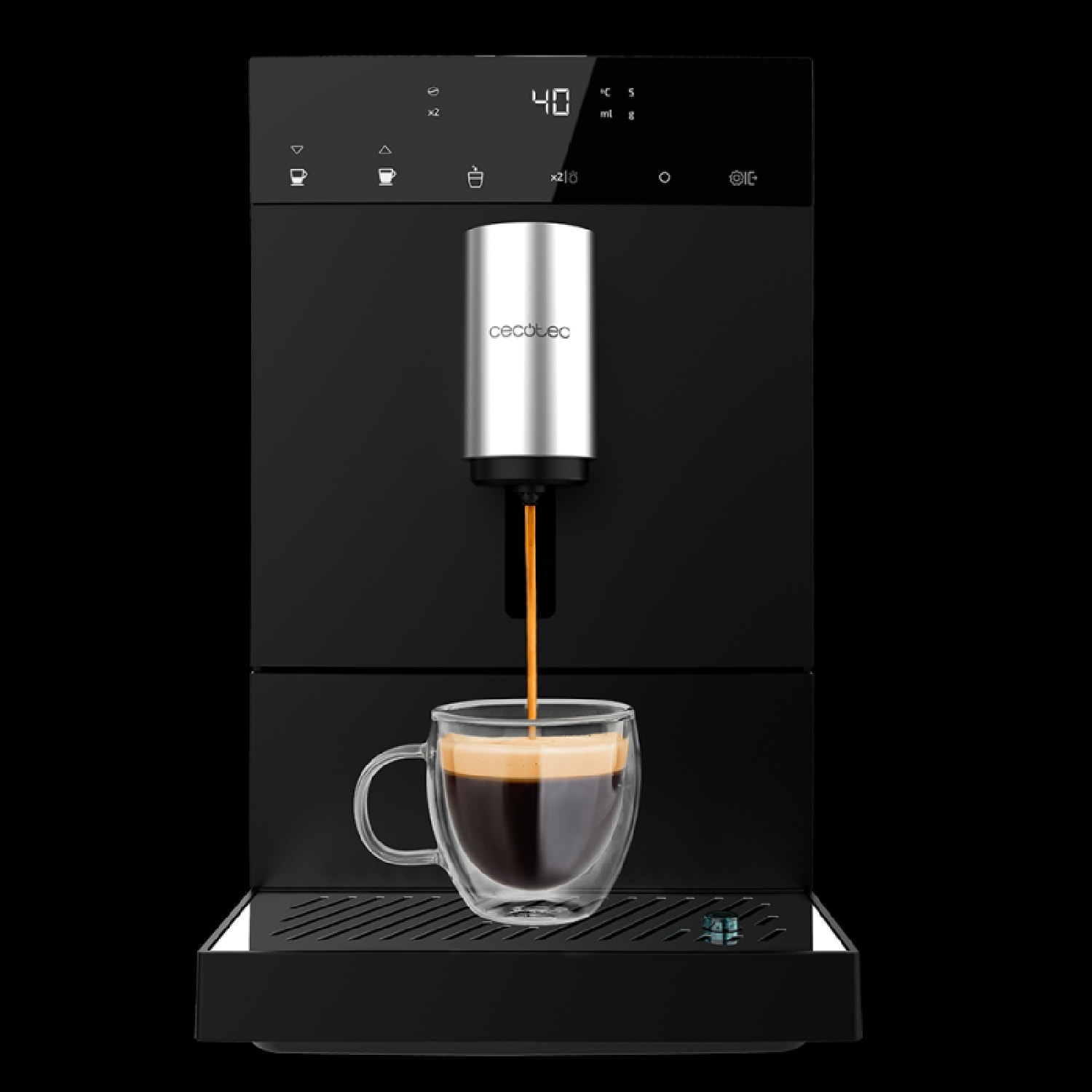 Cafetera Superautomática Cremmaet Compact. 1350 W, 19 Bares, Sistema de Calentam