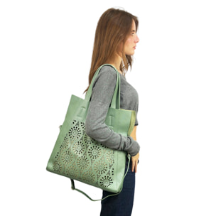 Bolso de Hombro Cheval Firenze Venice Verde Salvia