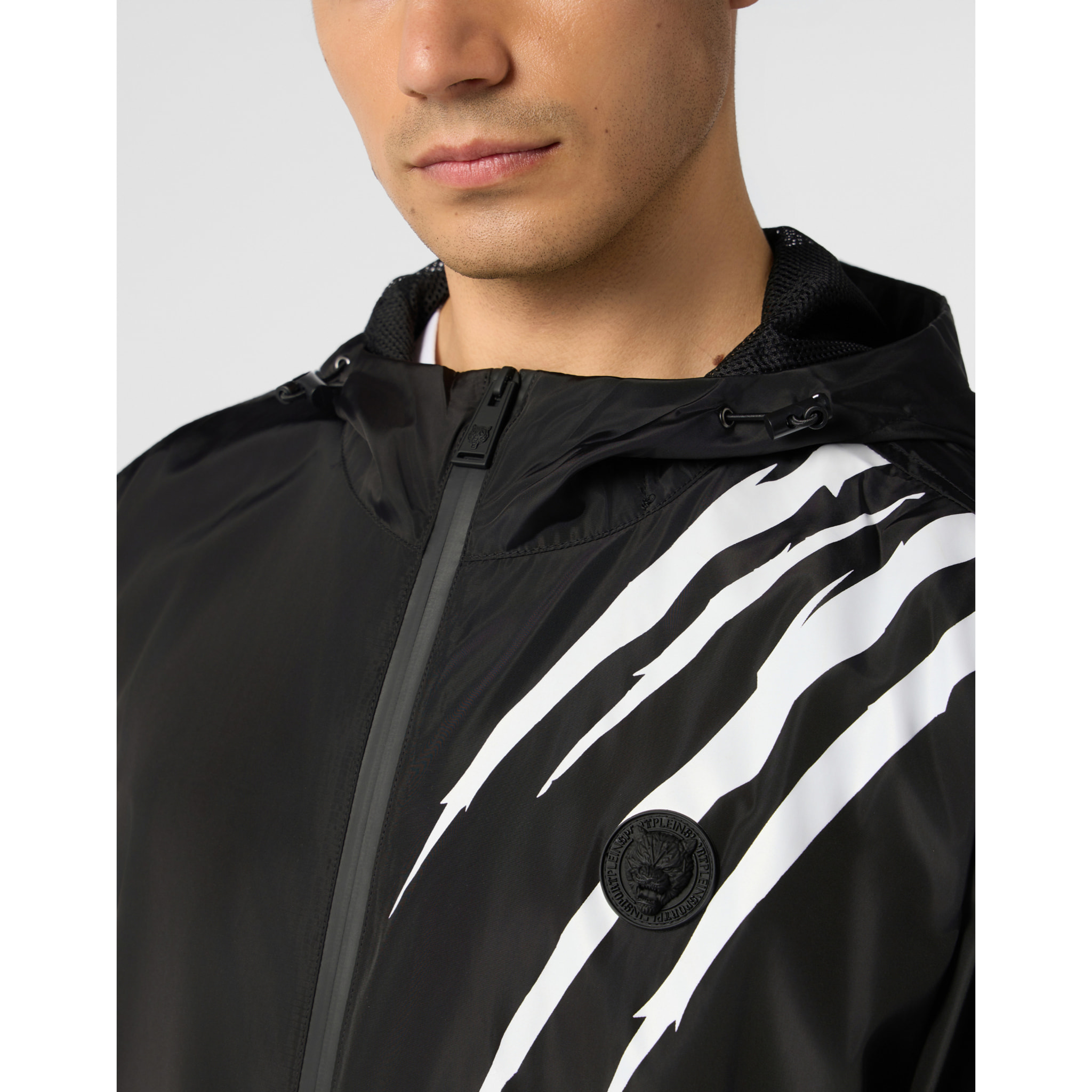 PLEIN SPORT Chaqueta de nylon SCRATCH