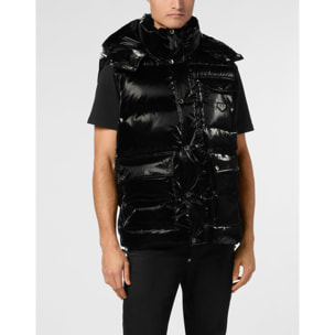 PHILIPP PLEIN Gilet in piuma