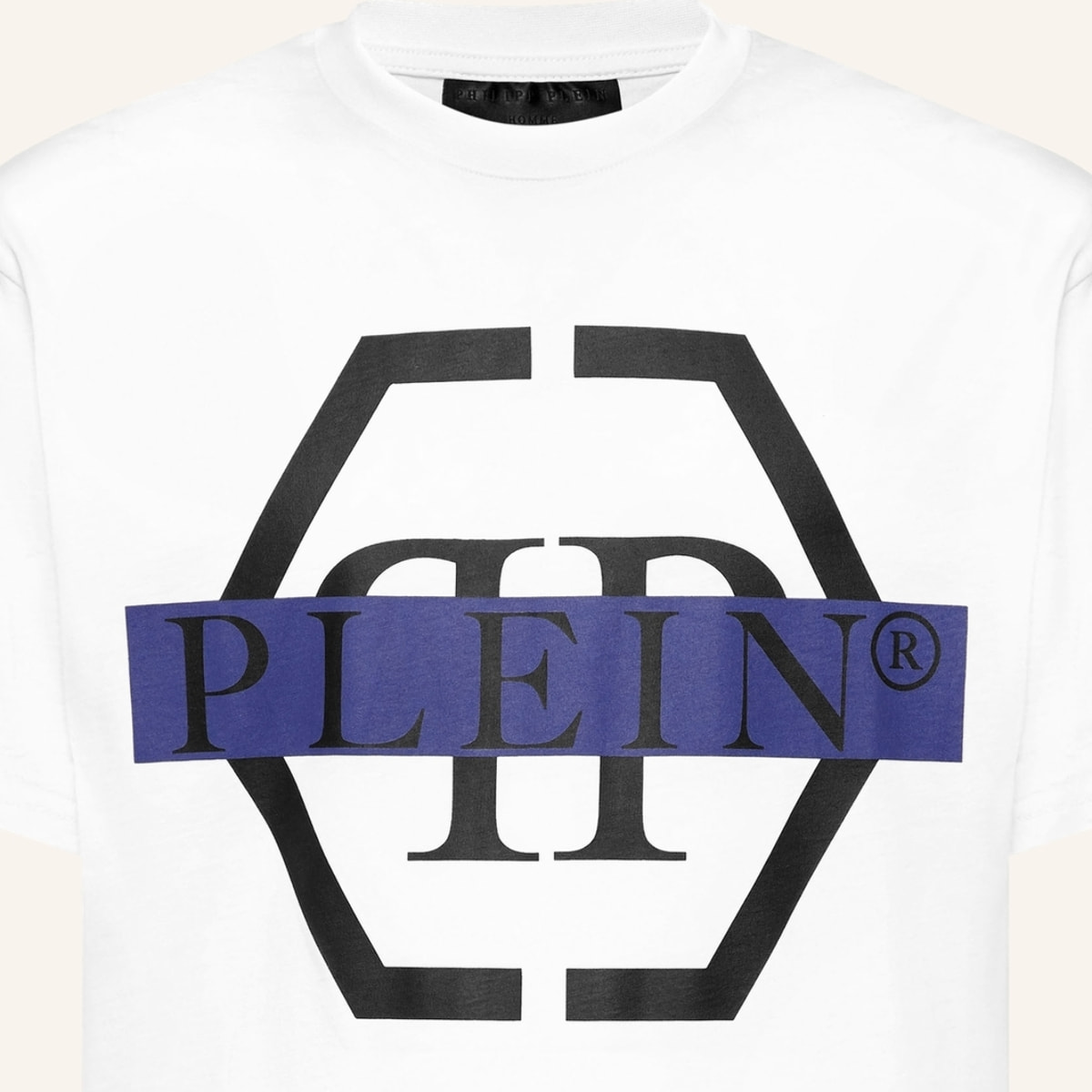PHILIPP PLEIN Camiseta de cuello redondo y manga corta