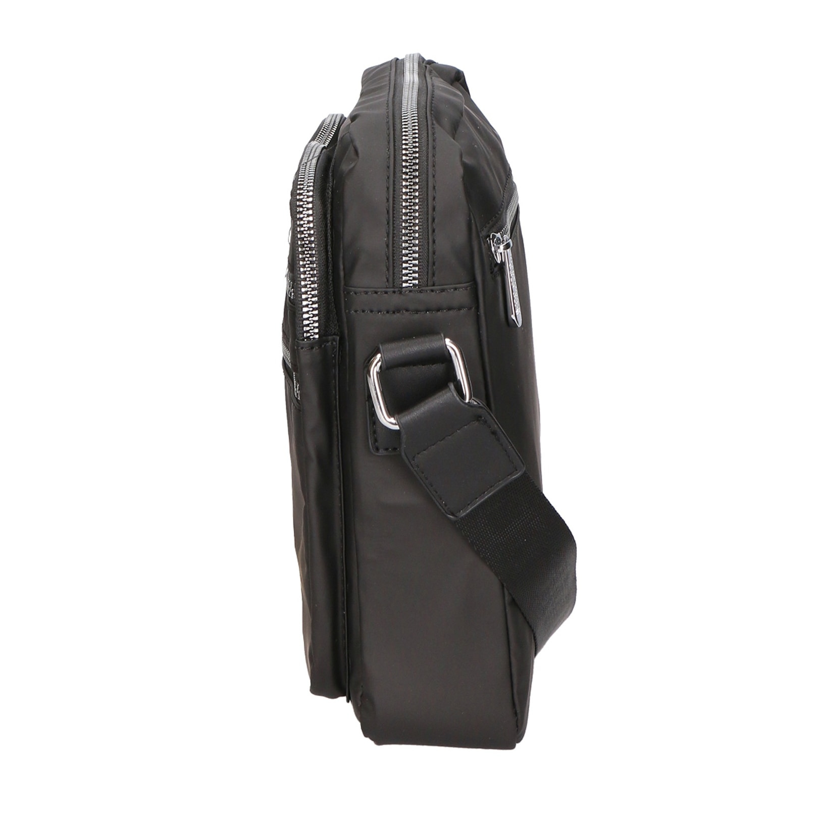 Borsa a tracolla uomo - Modello False - 100% pelle PU - 20.0 x 23.0 x 7.0 cm