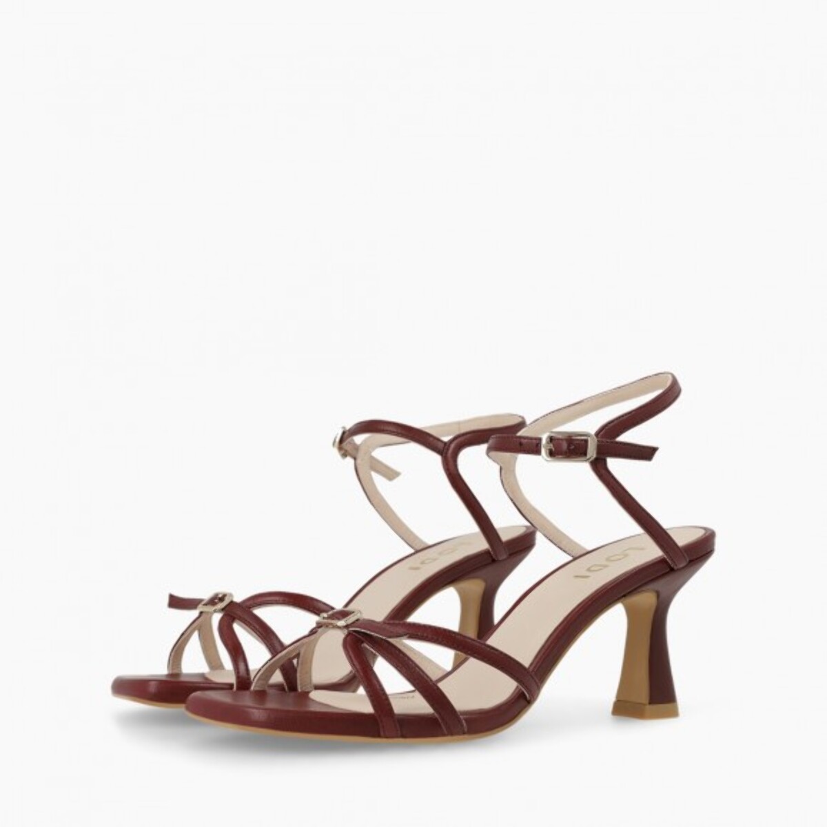 SANDALIAS BURDEOS LUKI