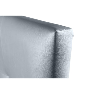 Cabecero Aster Polipiel Plata 90