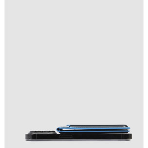 Piquadro Portefeuille MagSafe en cuir avec traqueur rechargeable