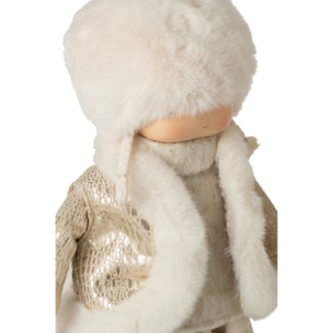J-Line Fille étoile - polyester - beige/blanc - assortiment de 3
