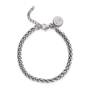 Bracelet Fine Disco Acier