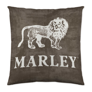 Marley - Funda de Cojín Estampado - Con Cremallera - Sin relleno - 100% Algodón - Siloah Marley