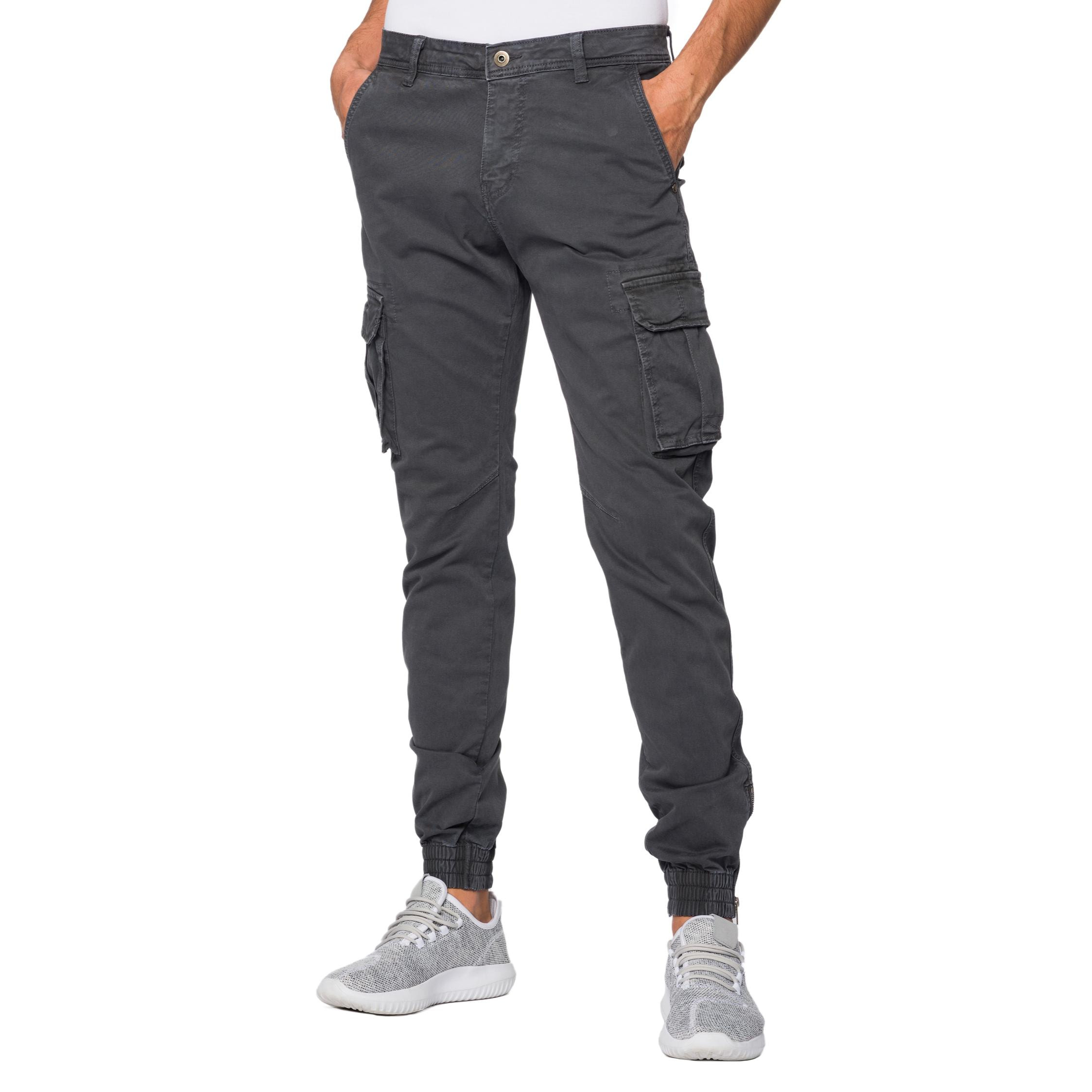 Pantalone Hot Buttered Pioneer con tasconi Grigio Scuro