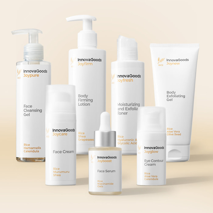 Pacchetto Routine Viso e Corpo Rice - 7 prodotti