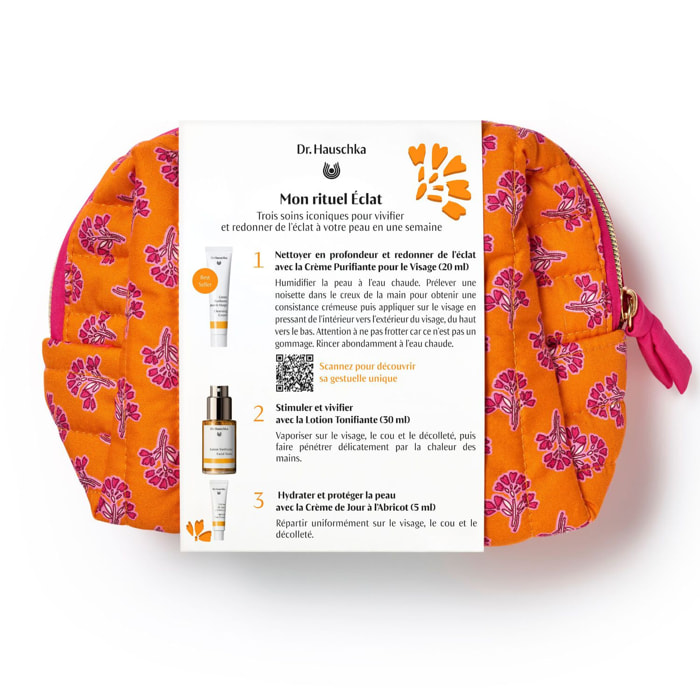 Trousse Rituel Éclat - Coffret Baume Lacté Nettoyant 20ml + 2 Produits