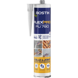 Colle et joint Flexpro PU790 BOSTIK Blanc - 30627497