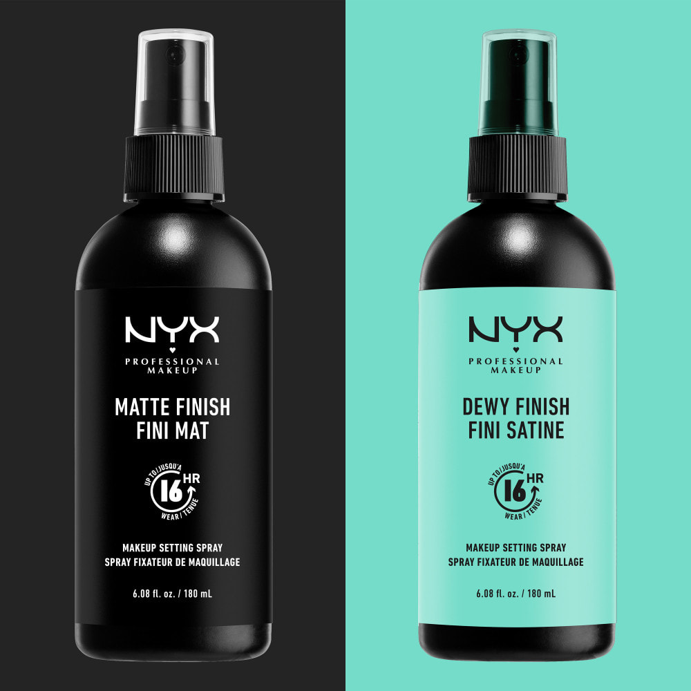 NYX Professional Makeup Spray Fixateur de Maquillage Matifiant Anti Brillance Maxi Format