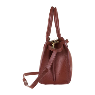 Borsa a mano da donna Made in Italy - Modello Eirian Nova - 100% pelle - 27.0 x 20.5 x 10.0 cm