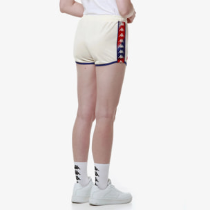 Kappa - Pantaloncini Donna Giallo - 222 BANDA LOSILLEGT