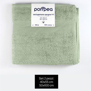 Set Spugna Viso + Ospite