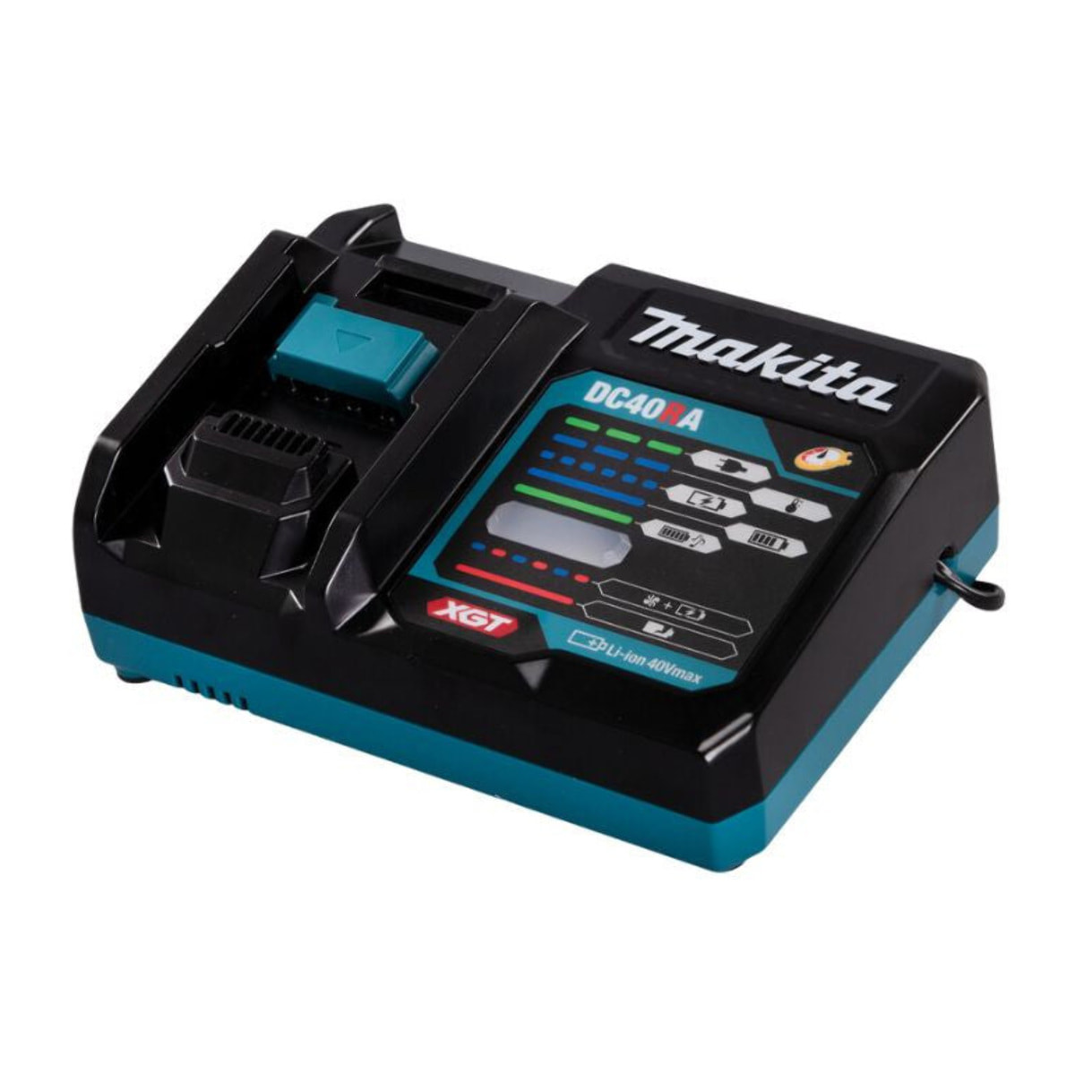 Pistola de pernos 1/2'' 750Nm 40V max MAKITA 2 batt. BL4040 + cargador - TW007GM201