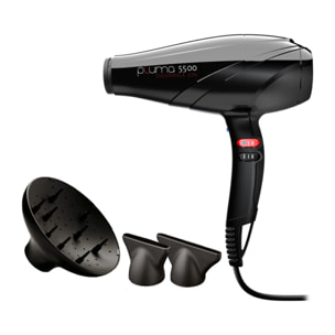 GA.MA Salon Exclusive Phon Pluma 5500 Endurance Ion Nero 2400w