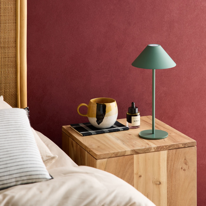 Lampe de table intérieur/extérieur LED sans fil H 32cm ADAM