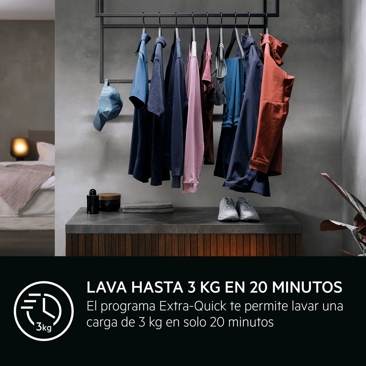 AEG Lavadora de libre instalación Serie 8000 PowerCare Autodose de 11.0 kg LFR8504L6Q