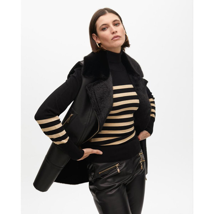 Gilet midi reversibile