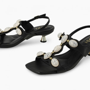 SANDALIAS NEGRAS A-SAX