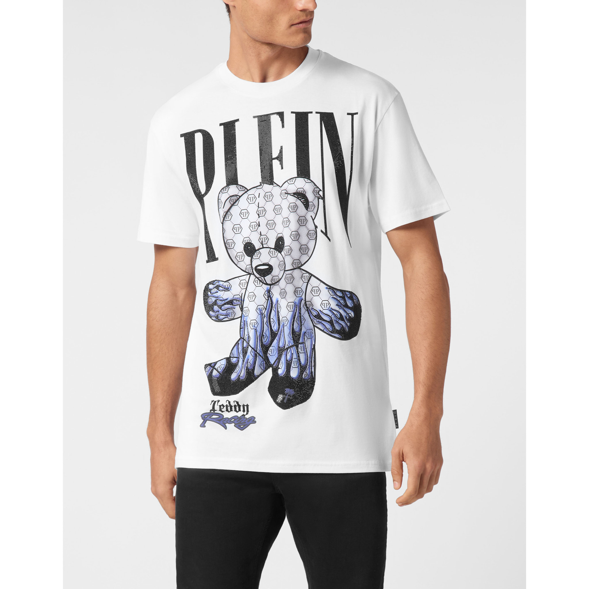 PHILIPP PLEIN T-Shirt Round Neck TEDDY
